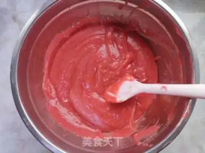 Make A mountain cake step 4