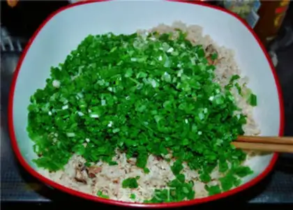 Make Liang Pork dumplings step 5