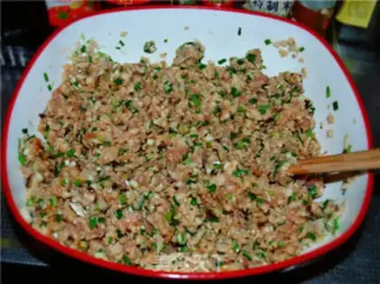 Make Liang Pork dumplings step 6