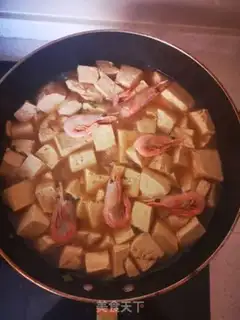 Make Seed shrimp tofu step 6