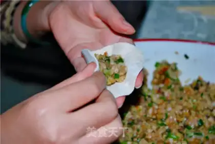 Make Liang Pork dumplings step 10