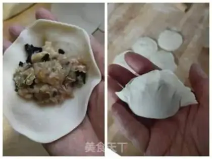 Make Pork dumplings step 10