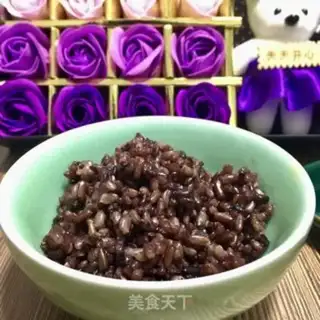 Make Three-coloured, rough rice step 7