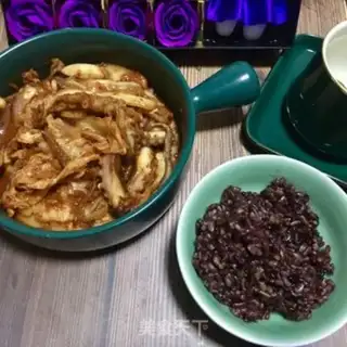 Make Three-coloured, rough rice step 8