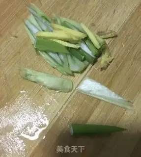 Make Hot cabbage with long legs step 5