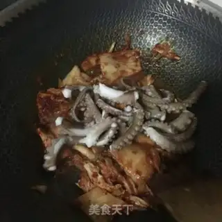 Make Hot cabbage with long legs step 11