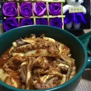 Make Hot cabbage with long legs step 14