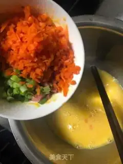 Make Ham eggs, egghead step 1