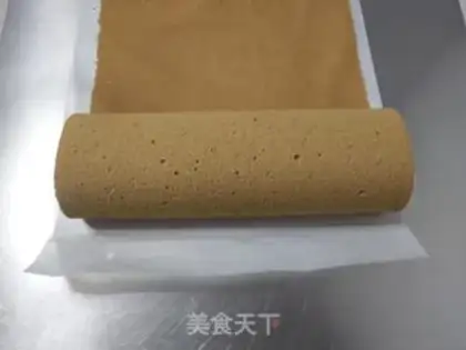 Make Coffee cream rolls step 20
