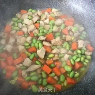 Make Chicken-dried vegetables step 5