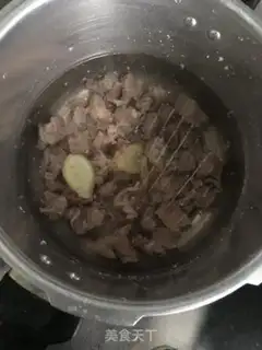 Make White radish gravy soup step 2