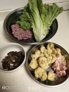 Make Beef tofu-coated potato noodles step 0