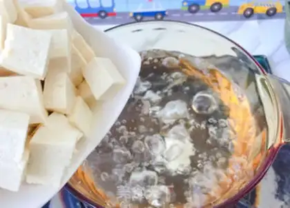 Make Curry and tofu step 2