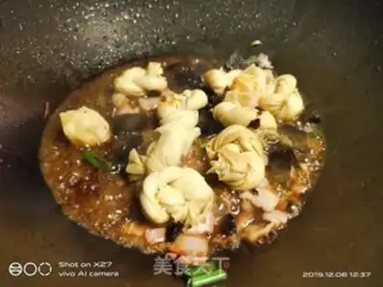 Make Beef tofu-coated potato noodles step 2