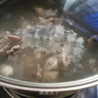 Make ♪ Mountain medicine corn chop soup ♪ step 2