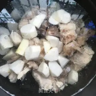 Make ♪ Mountain medicine corn chop soup ♪ step 4