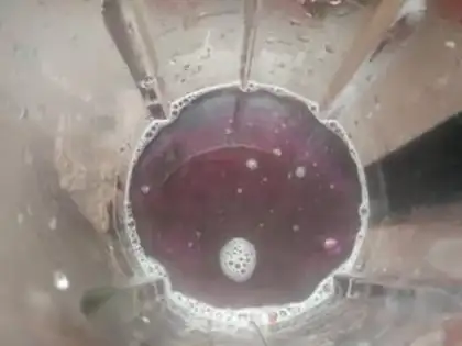Make Purple roses step 2
