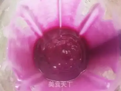 Make Purple roses step 3