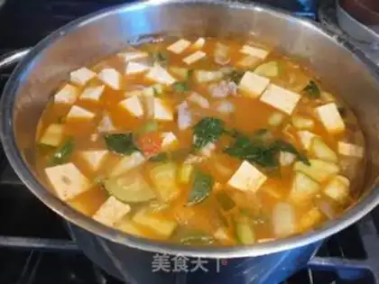 Make Korean sauce soup step 1