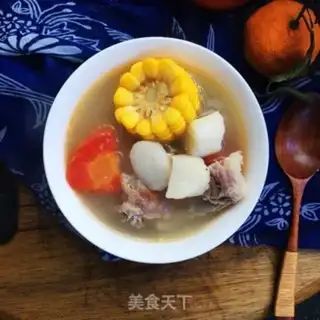 Make ♪ Mountain medicine corn chop soup ♪ step 9