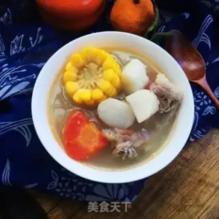 Make ♪ Mountain medicine corn chop soup ♪ step 10