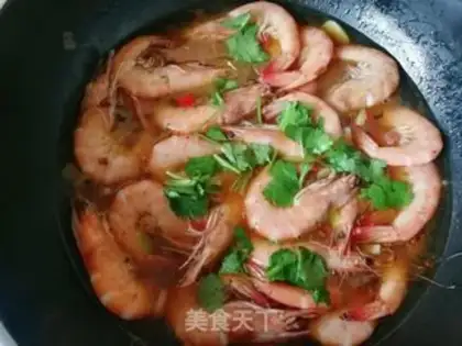 Make Spicy shrimp with soup step 8