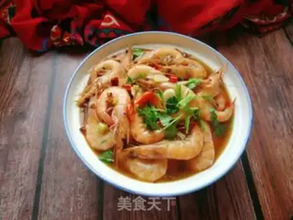 Make Spicy shrimp with soup step 10