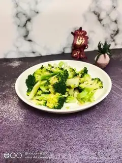 Make Fried blue flowers step 4