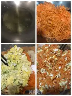 Make Carrot egg buns step 3