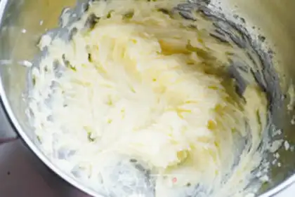 Make Cheese pound cake step 1