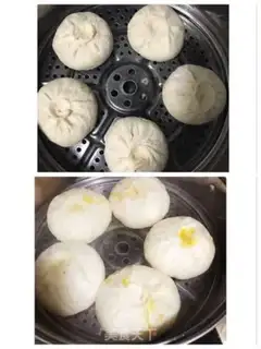 Make Carrot egg buns step 6