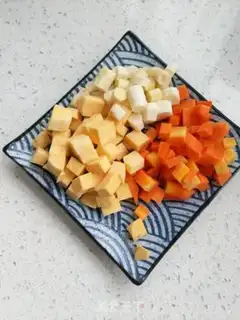 Make Three-colour rice porridge step 1