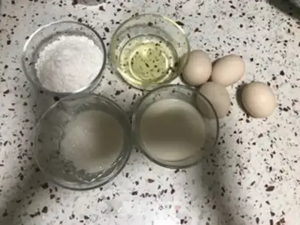 Make A tea twilight cake step 0