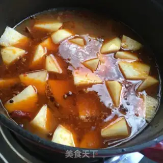 Make Potatoes made of red roasted ribs step 5