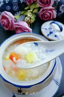 Make Three-colour rice porridge step 7