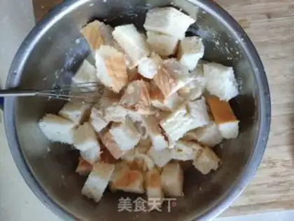 Make Bread pudding step 2