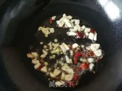 Make Garlic yellow cabbage step 3
