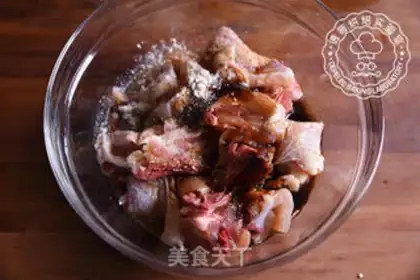 Make Mulberry mushroom steam chicken step 3