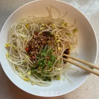 Make Cold bean sprouts step 4