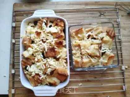Make Bread pudding step 5