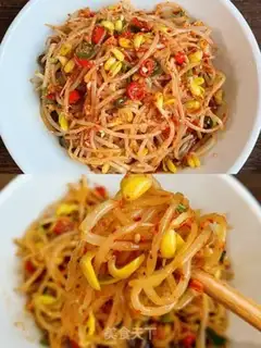 Make Cold bean sprouts step 5