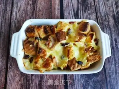 Make Bread pudding step 6