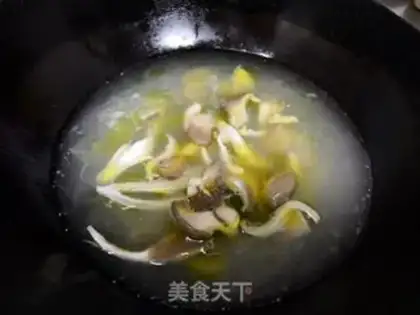 Make Plum mushrooms step 2