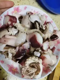 Make Savior squid feet step 1