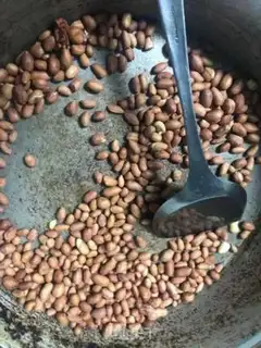 Make Peanut sesame sugar step 0