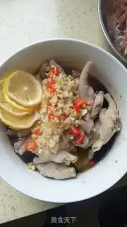 Make Frozen chicken claws step 5