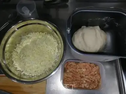 Make Pork dumplings step 0