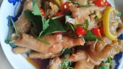 Make Frozen chicken claws step 8