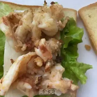 Make Shrimp sandwich step 16