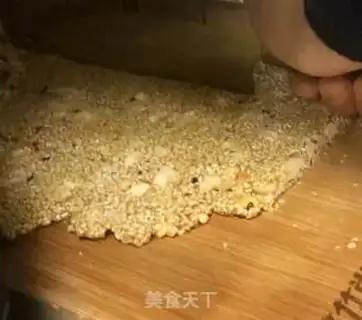 Make Peanut sesame sugar step 6